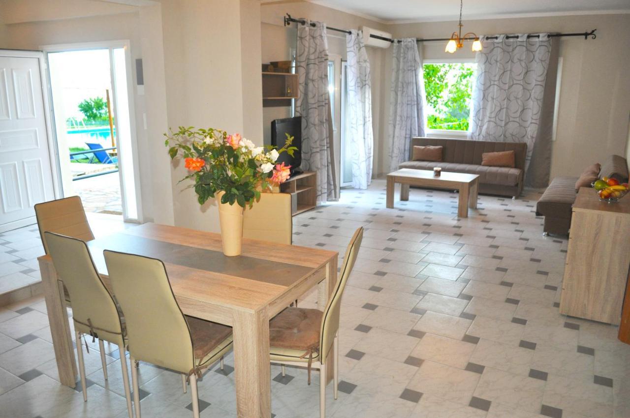 Large Apartment By The Pool - Pelekas Beach, Corfu Eksteriør billede